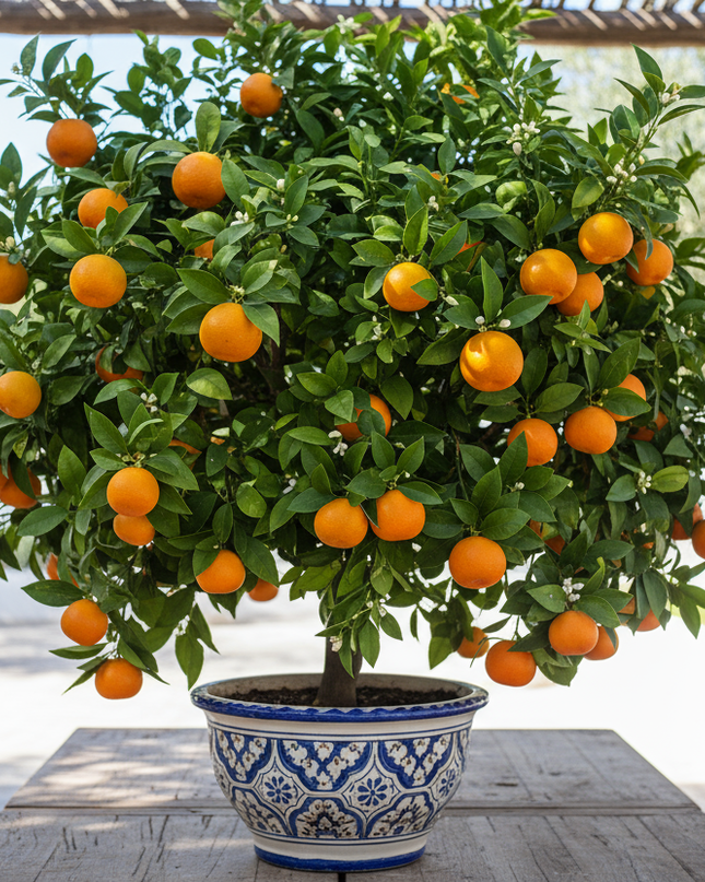 Algerian Clementine Tree Container 