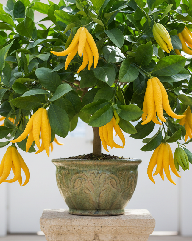 Buddha Hand Tree Container 