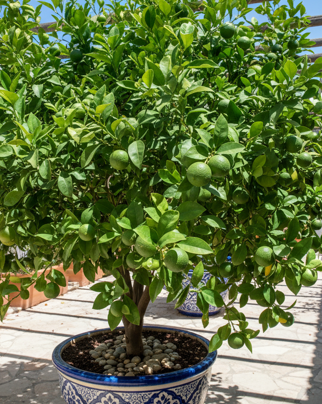 Palestine Sweet Lime Tree Container 