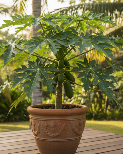 Red Lady Papaya Dwarf Tree
