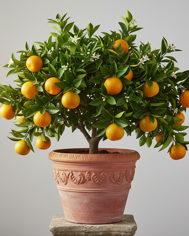 Shasta Gold™  Tangerine Tree In container 