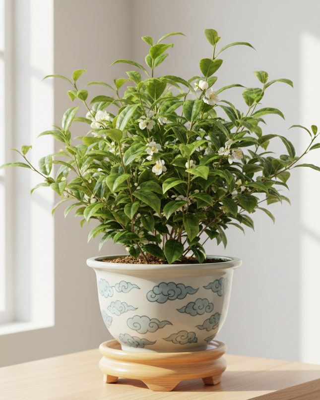 Taiwan Tea Plant In container 