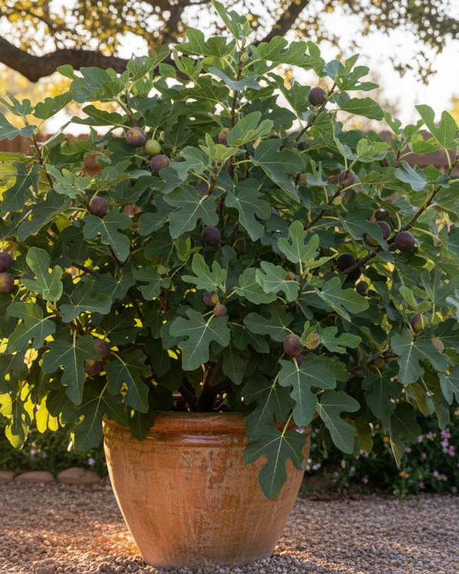 Texas Everbearing Fig Tree In containers 